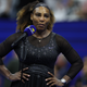 Serena Williams of the United States is interviewed after her match against Danka Kovinic of Montenegro during the Women’s Singles First Round on Day One of the 2022 US Open at USTA Billie Jean King National Tennis Center on August 29, 2022 in the Flushing neighborhood of the Queens borough of New York City. (Photo by Al Bello/Getty Images)